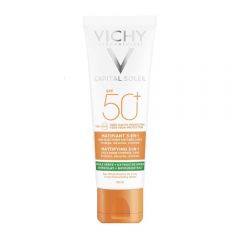 VICHY CAPITAL SOLEIL MATTIFYING 3IN1 SPF50+ 50ML