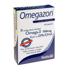 HEALTH AID OMEGAZON 750MG 30CAPS BLISTER