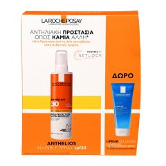 LA ROCHE ANTHELIOS SHAKA HIGH PROTECTION SPF30+ 200ML PR(+LIPIKAR GEL LAVANT SENSITIVE SKIN 100ML)
