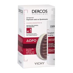 VICHY DERCOS ENERGISANT SHAMPOO 400ML PR(+BRUSH C3 21)