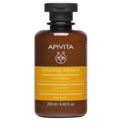 APIVITA HAIR ΣΑΜΠΟΥΑΝ ΘΡΕΨΗΣ + ΕΠΑΝΟΡΘΩΣΗΣ ΜΕ ΕΛΙΑ + ΜΕΛΙ 250ML