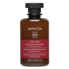 APIVITA HAIR ΣΑΜΠΟΥΑΝ ΠΡΟΣΤΑΣΙΑΣ ΧΡΩΜΑΤΟΣ ΜΕ ΗΛΙΑΝΘΟ + ΜΕΛΙ 250ML