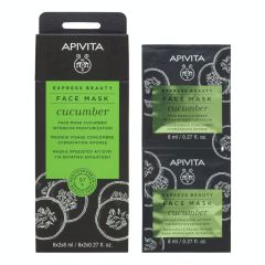 APIVITA ΜΑΣΚΑ ΓΙΑ ΕΝΤΑΤΙΚΗ ΕΝΥΔΑΤΩΣΗ ΜΕ ΑΓΓΟΥΡΙ 2X8ML