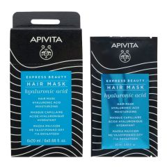 APIVITA EX. BEAUTY ΜΑΣΚΑ ΜΑΛΛΙΩΝ ΥΑΛΟΥΡΟΝΙΚΟ ΟΞΥ 20ML