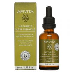 APIVITA HAIR NATURE HAIR MIRACLE ΛΑΔΙ ΠΡΟΠΟΛΗ + 5 ΑΙΘΕΡΙΑ ΕΛΑΙΑ 50ML