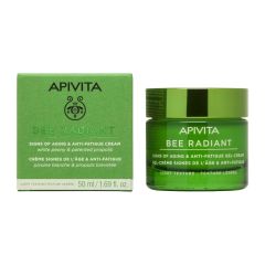 APIVITA BEE RADIANT ΚΡΕΜΑ ΗΜΕΡΑΣ ΑΝΤΙΓΗΡΑΝΣΗΣ ΚΑΙ ΛΑΜΨΗΣ ΕΛΑΦΡΙΑΣ ΥΦΗΣ 50ML