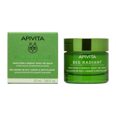 APIVITA BEE RADIANT ΚΡΕΜΑ ΝΥΚΤΟΣ ΑΝΤΙΓΗΡΑΝΣΗΣ ΚΑΙ ΛΑΜΨΗΣ 50ML