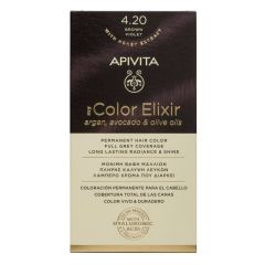 APIVITA MY COLOR ELIXIR N4.20 ΚΑΣΤΑΝΟ ΒΙΟΛΕΤΙ*50 + 75ML