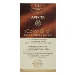 APIVITA ΜΥ COLOR ELIXIR N7.44 ΞΑΝΘΟ ΕΝΤΟΝΟ ΧΑΛΚΙΝΟ*50 + 75