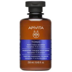 APIVITA HAIR ΤΟΝΩΤΙΚΟ ΣΑΜΠΟΥΑΝ ΤΡΙΧΟΠΤΩΣΗΣ ΑΝΔΡΕΣ HIPPOPHAE TC + ΔΕΝΔΡΟΛΙΒΑΝΟ 250ML