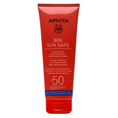 APIVITA BEE SUN SAFE ΕΝΥΔΑΤΙΚΟ ΑΝΑΖΩΟΓΟΝΗΤΙΚΟ ΓΑΛΑΚΤΩΜΑ ΓΙΑ ΠΡΟΣΩΠΟ + ΣΩΜΑ 200ML