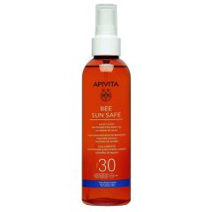 APIVITA BEE SUN SAFE ΛΑΔΙ ΣΩΜΑΤΟΣ ΓΙΑ ΜΑΥΡΙΣΜΑ + ΜΕΤΑΞΕΝΙΑ ΑΙΣΘΗΣΗ SPF30 200ML