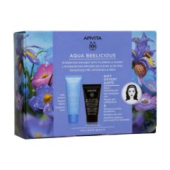 APIVITA AQUA BEELICIOUS OIL-FREE GEL-CREAM LIGHT 40ML PR(+ ΜΑΥΡΟ GEL 50ML + ΚΟΡΔΕΛΑ ΜΑΛΛΙΩΝ)