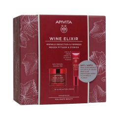 APIVITA WINE ELIXIR RICH 50ML PR(+WRINKLE LIFT EYE + LIP CREAM 15ML)