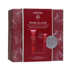 APIVITA WINE ELIXIR WRINKLE + FIRMNESS DAY CREAM SPF30 PR(+WRINKLE LIFT EYE + LIP CREAM 15ML)