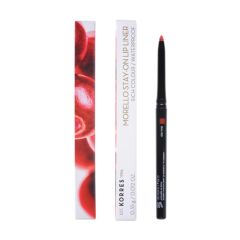 KORRES MAQ. MORELLO LIPLINER  REAL RED 02 - ΑΛΗΘΙΝΟ ΚΟΚΚΙΝΟ -  0.35G