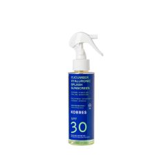 KORRES ΑΝΤΗΛΙΑΚΟ ΑΓΓΟΥΡΙ ΥΑΛΟΥΡΟΝΙΚΟ SPLASH SPF30 150ML