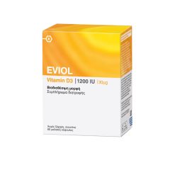 EVIOL VITAMIN D3 1200IU 60 CAPS